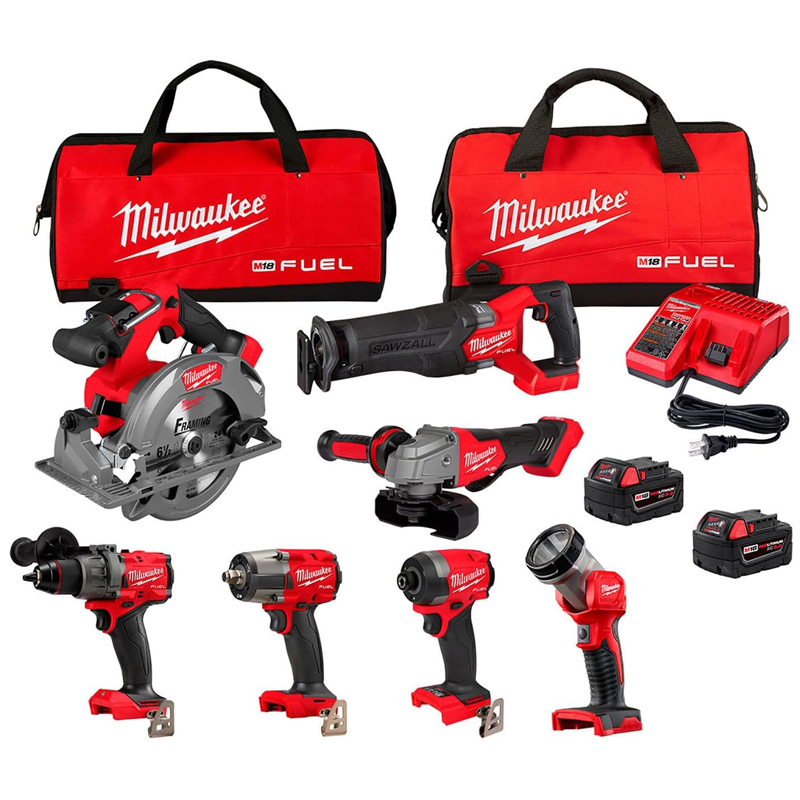 Set Combinato M18 FUEL™ con 7 Utensili